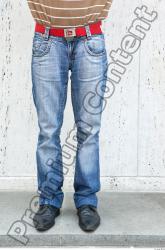 Leg Man White Casual Jeans Average